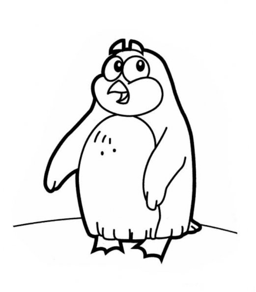 Dessin à colorier: Pingouin (Animaux) #16977 - Coloriages à Imprimer Gratuits