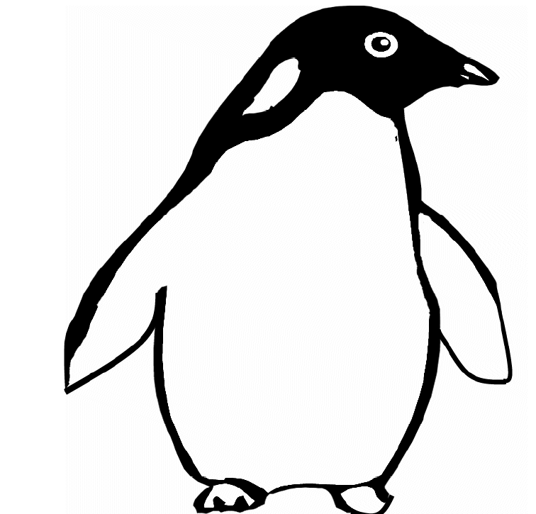 Dessin à colorier: Pingouin (Animaux) #16979 - Coloriages à Imprimer Gratuits