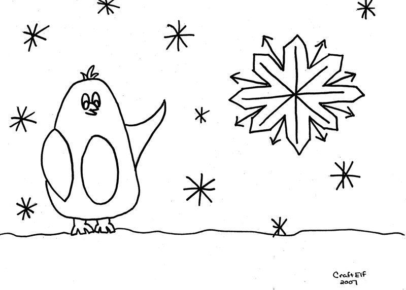 Dessin à colorier: Pingouin (Animaux) #17013 - Coloriages à Imprimer Gratuits