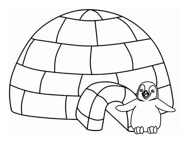 Coloriage Pingouin #186536 à imprimer gratuitement, extrait de la collection Animaux