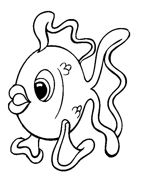 Dessin à colorier: Poisson (Animaux) #17068 - Coloriages à Imprimer Gratuits