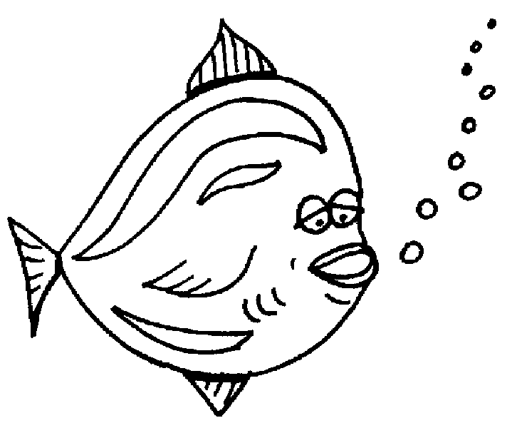 Dessin à colorier: Poisson (Animaux) #17081 - Coloriages à Imprimer Gratuits