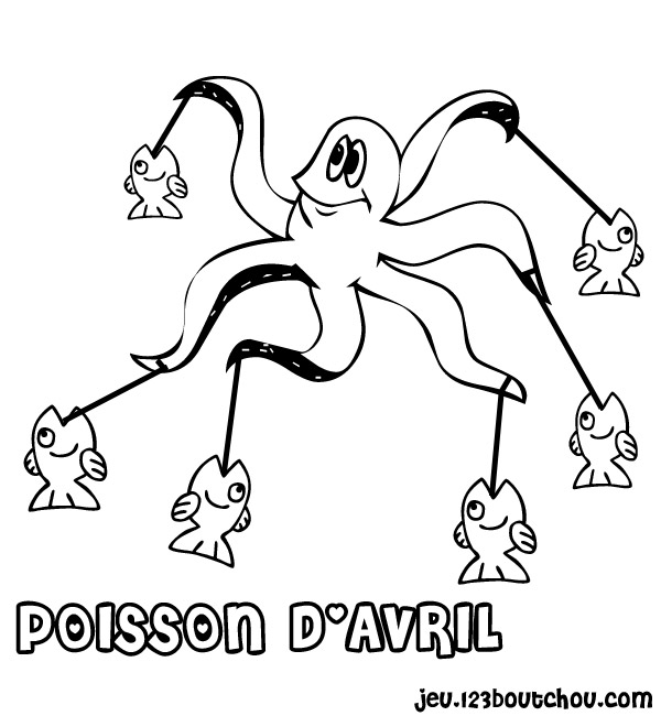 Dessin à colorier: Poisson (Animaux) #17134 - Coloriages à Imprimer Gratuits