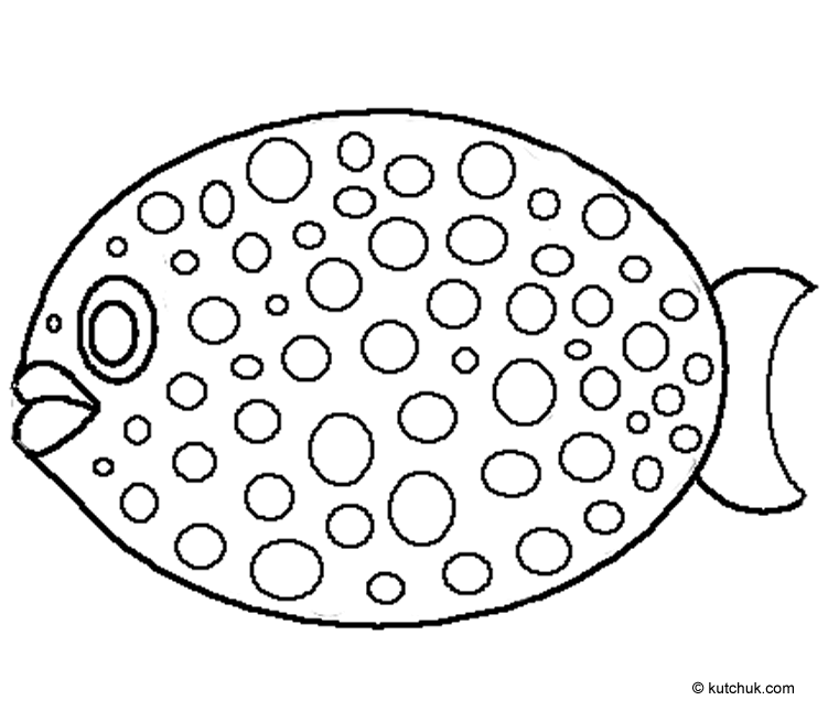 Dessin à colorier: Poisson (Animaux) #17156 - Coloriages à Imprimer Gratuits