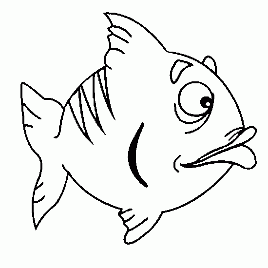 Dessin à colorier: Poisson (Animaux) #17212 - Coloriages à Imprimer Gratuits