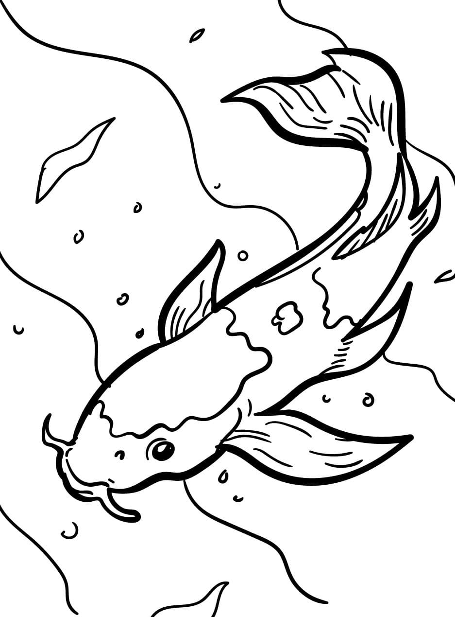 Coloriage gratuit Poisson #217530 de la collection Animaux à imprimer Coloriage gratuit Poisson #217530 de la collection Animaux à imprimer