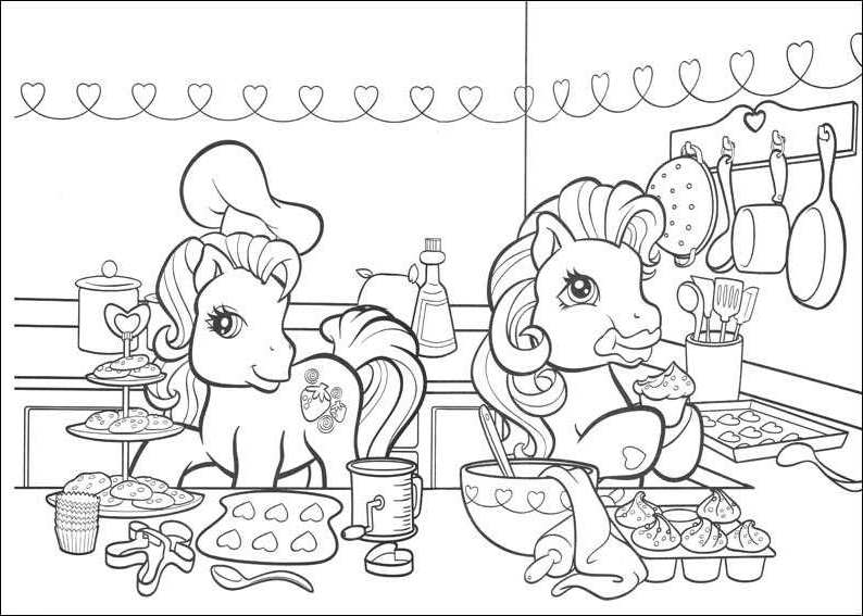 Dessin à colorier: Poney (Animaux) #17928 - Coloriages à Imprimer Gratuits