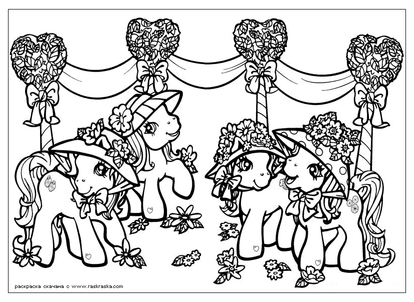 Dessin à colorier: Poney (Animaux) #17936 - Coloriages à Imprimer Gratuits