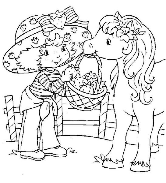 Dessin à colorier: Poney (Animaux) #17962 - Coloriages à Imprimer Gratuits