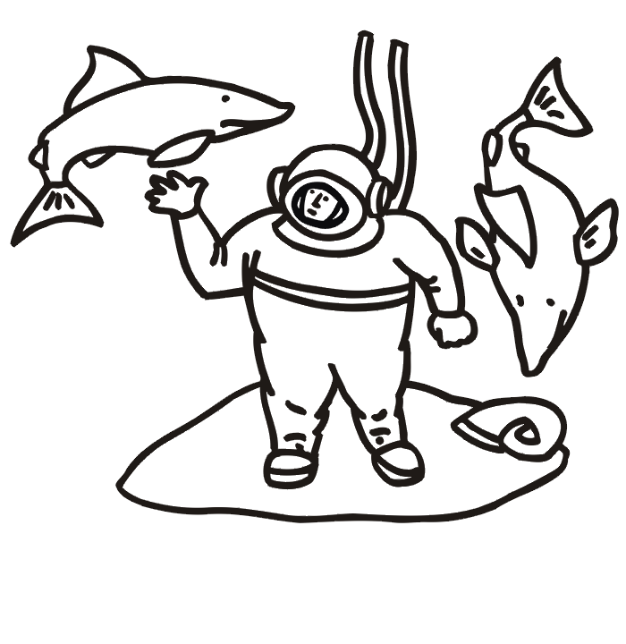 Dessin à colorier: Requin (Animaux) #14847 - Coloriages à Imprimer Gratuits