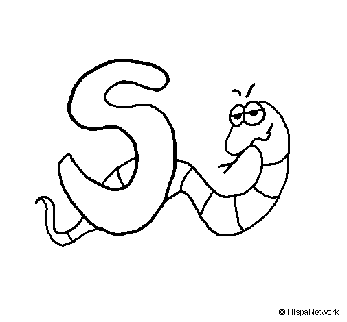 Dessin à colorier: Serpent (Animaux) #14399 - Coloriages à Imprimer Gratuits