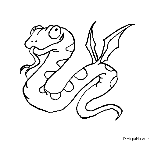 Dessin à colorier: Serpent (Animaux) #14515 - Coloriages à Imprimer Gratuits