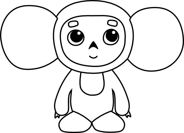 Dessin à colorier: Singe (Animaux) #14237 - Coloriages à Imprimer Gratuits