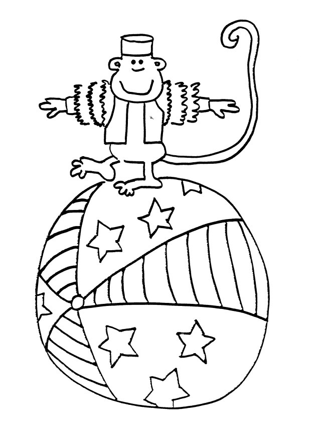 Dessin à colorier: Singe (Animaux) #14246 - Coloriages à Imprimer Gratuits