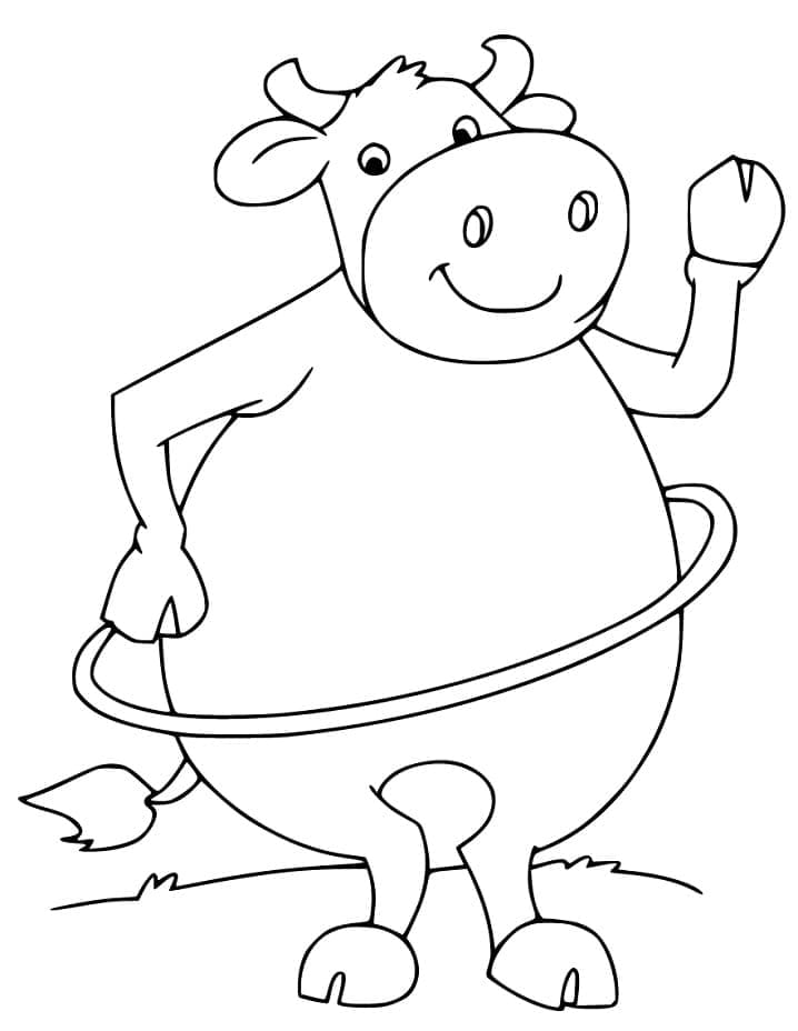Coloriage Taureau #188600 à imprimer gratuitement, extrait de la collection Animaux