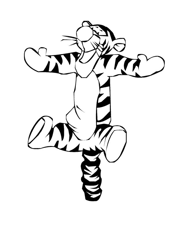 Dessin à colorier: Tigre (Animaux) #13641 - Coloriages à Imprimer Gratuits