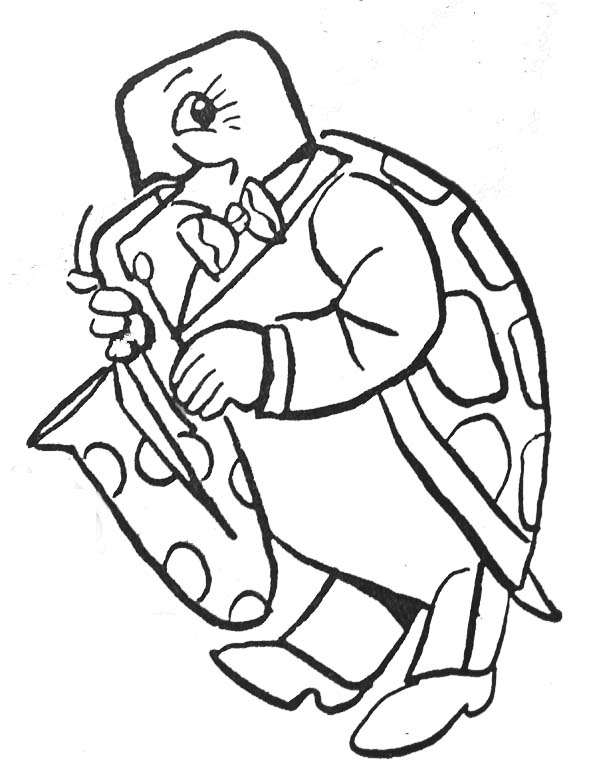 Dessin à colorier: Tortue (Animaux) #13428 - Coloriages à Imprimer Gratuits