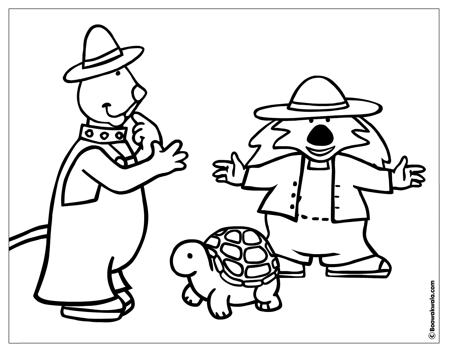 Dessin à colorier: Tortue (Animaux) #13471 - Coloriages à Imprimer Gratuits