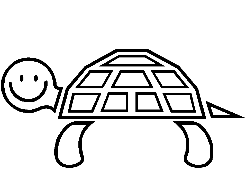 Dessin à colorier: Tortue (Animaux) #13582 - Coloriages à Imprimer Gratuits