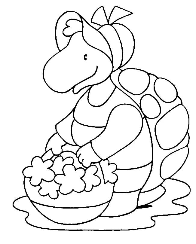 Coloriage gratuit Tortue #180106 de la collection Animaux à imprimer