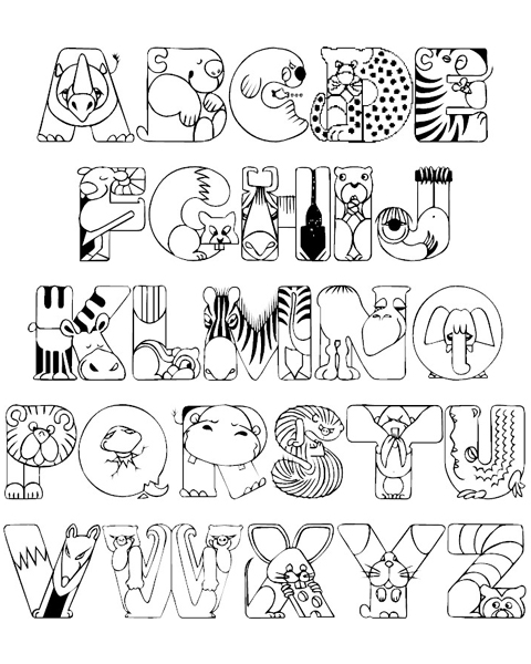 Dessin à colorier: Zoo (Animaux) #12670 - Coloriages à Imprimer Gratuits