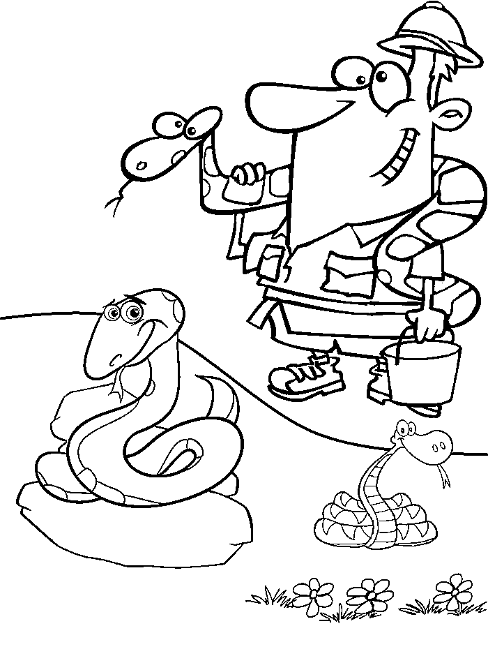 Dessin à colorier: Zoo (Animaux) #12781 - Coloriages à Imprimer Gratuits