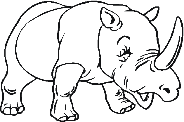 Dessin à colorier: Zoo (Animaux) #12808 - Coloriages à Imprimer Gratuits