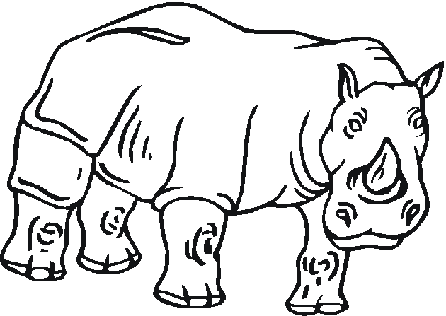 Dessin à colorier: Zoo (Animaux) #12824 - Coloriages à Imprimer Gratuits