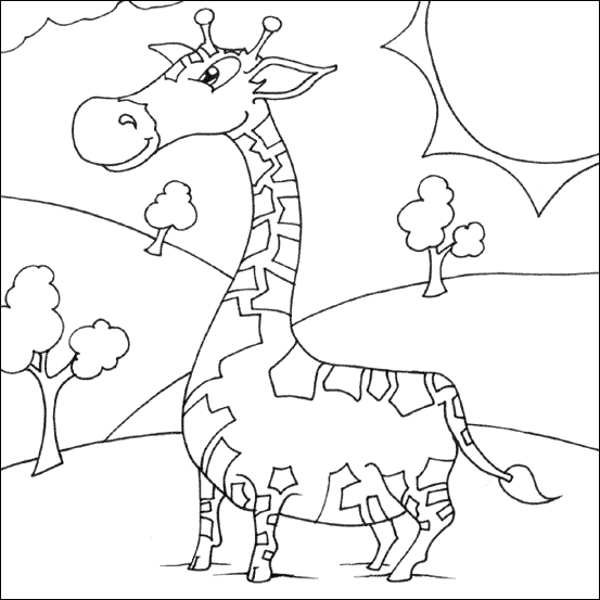 Dessin à colorier: Zoo (Animaux) #12842 - Coloriages à Imprimer Gratuits