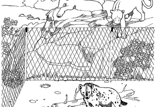 Dessin à colorier: Zoo (Animaux) #12846 - Coloriages à Imprimer Gratuits