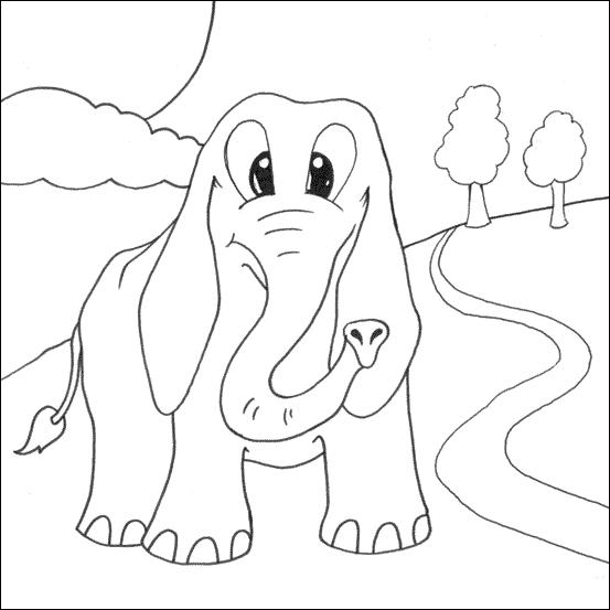 Dessin à colorier: Zoo (Animaux) #12857 - Coloriages à Imprimer Gratuits