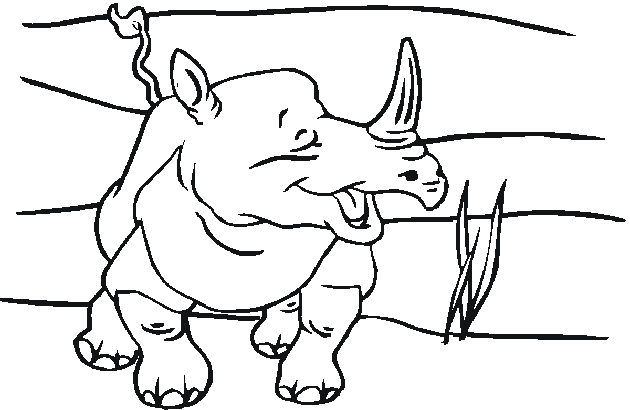 Dessin à colorier: Zoo (Animaux) #12871 - Coloriages à Imprimer Gratuits