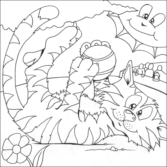 Dessin à colorier: Zoo (Animaux) #12876 - Coloriages à Imprimer Gratuits