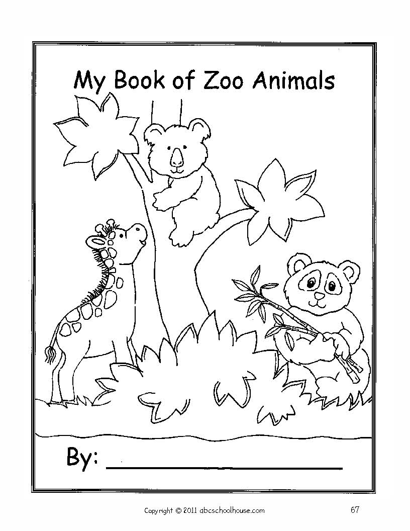 Dessin à colorier: Zoo (Animaux) #12882 - Coloriages à Imprimer Gratuits