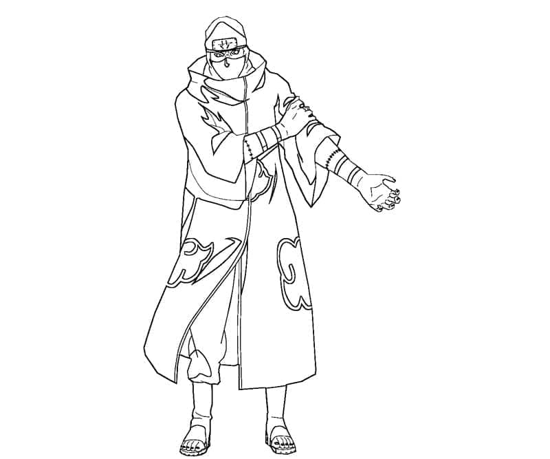 Coloriage gratuit Akatsuki #212848 de la collection Animé et Manga à imprimer