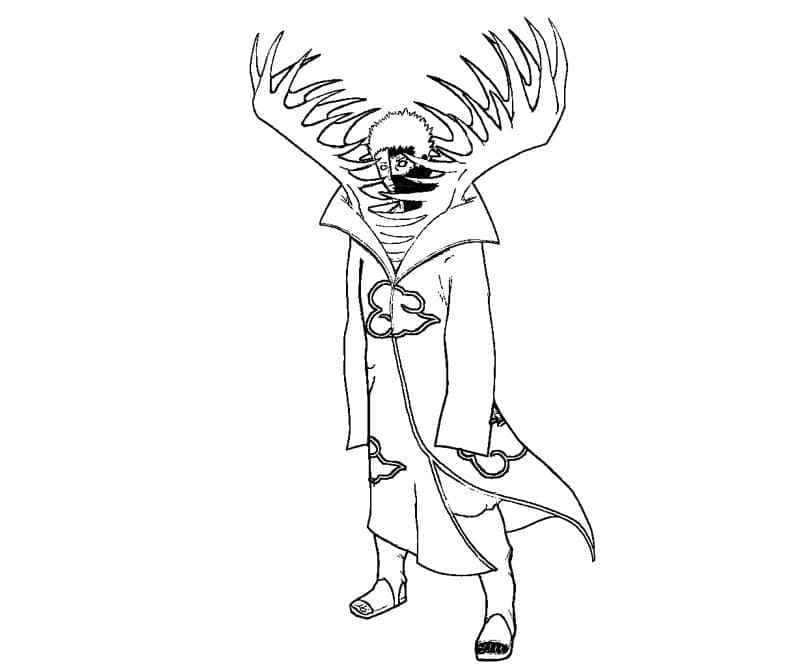 Coloriage gratuit Akatsuki #212872 de la collection Animé et Manga à imprimer