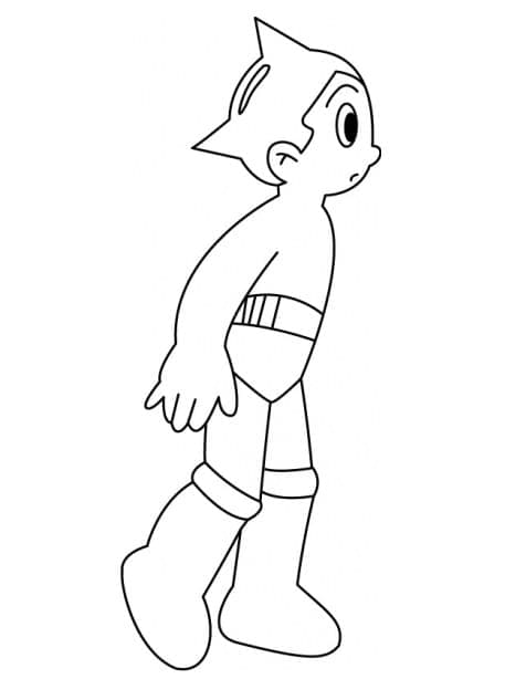 Coloriage gratuit Astroboy #207055 de la collection Animé et Manga à imprimer