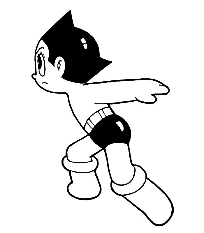 Dessin à colorier: Astroboy (Animé et Manga) #45299 - Coloriages à Imprimer Gratuits