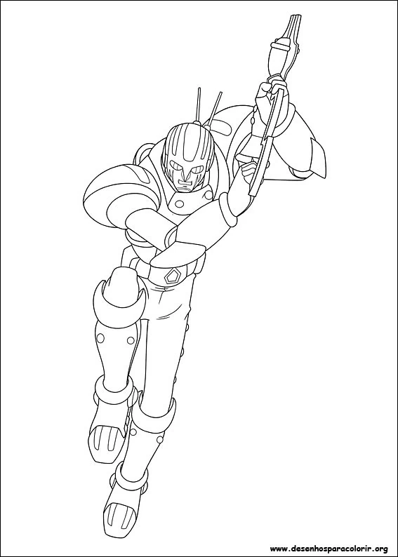 Coloriage gratuit Astroboy #45308 de la collection Animé et Manga à imprimer