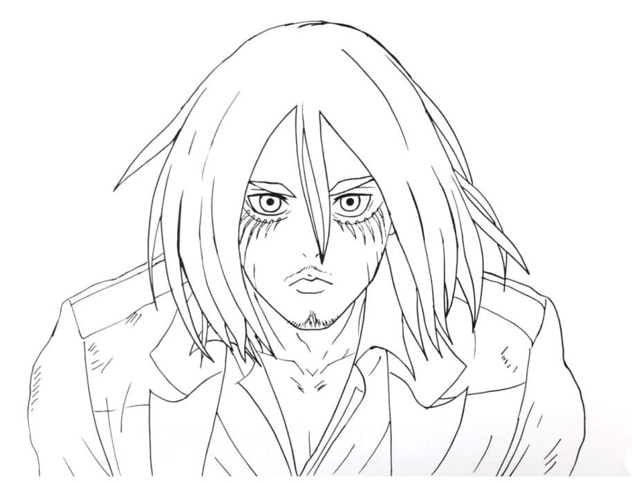 Dessin Attaque des Titans #182927 à colorier de la série Animé et Manga, gratuit à télécharger et imprimer