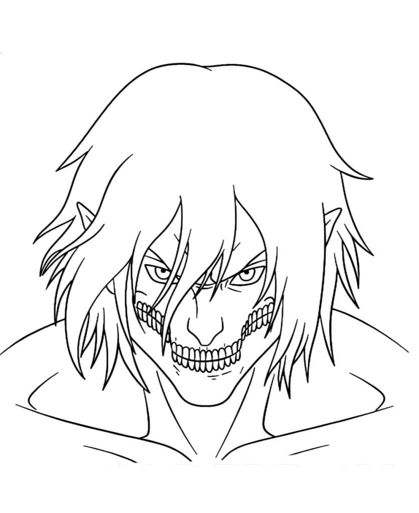 Coloriage gratuit Attaque des Titans #182930 de la collection Animé et Manga à imprimer