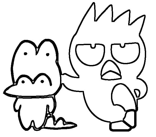 Coloriage gratuit Badtz Maru #220281 de la collection Animé et Manga à imprimer