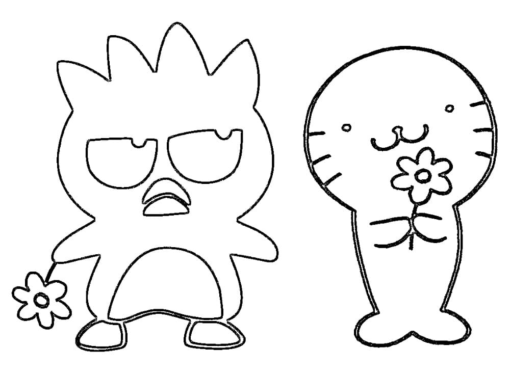 Coloriage gratuit Badtz Maru #220286 de la collection Animé et Manga à imprimer