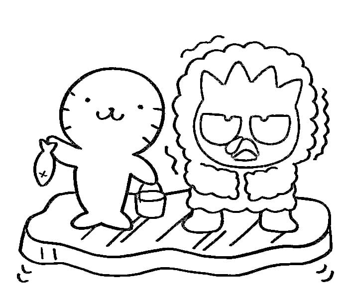 Coloriage gratuit Badtz Maru #220291 de la collection Animé et Manga à imprimer