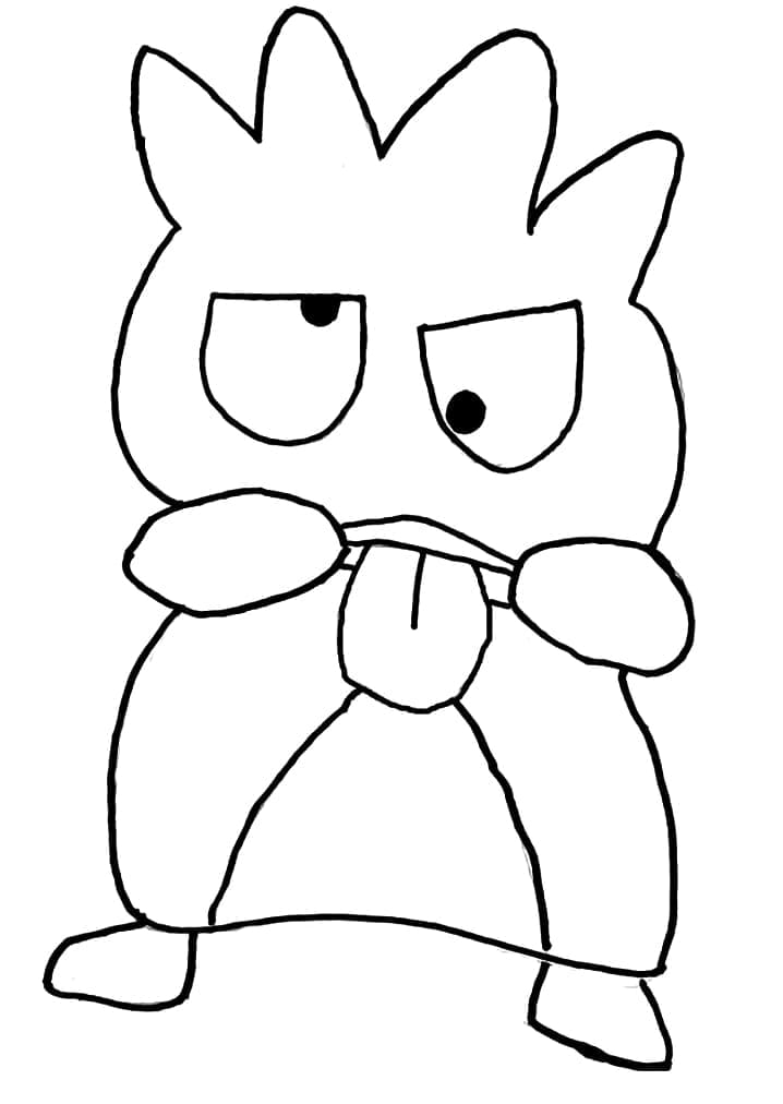 Coloriage gratuit Badtz Maru #220303 de la collection Animé et Manga à imprimer