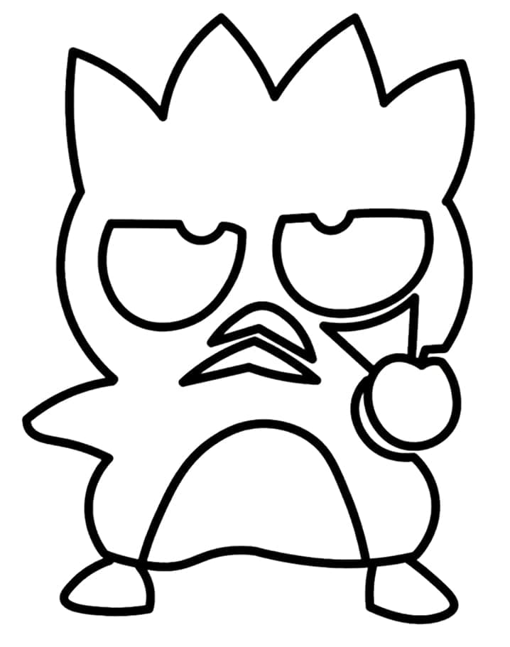 Coloriage gratuit Badtz Maru #220304 de la collection Animé et Manga à imprimer