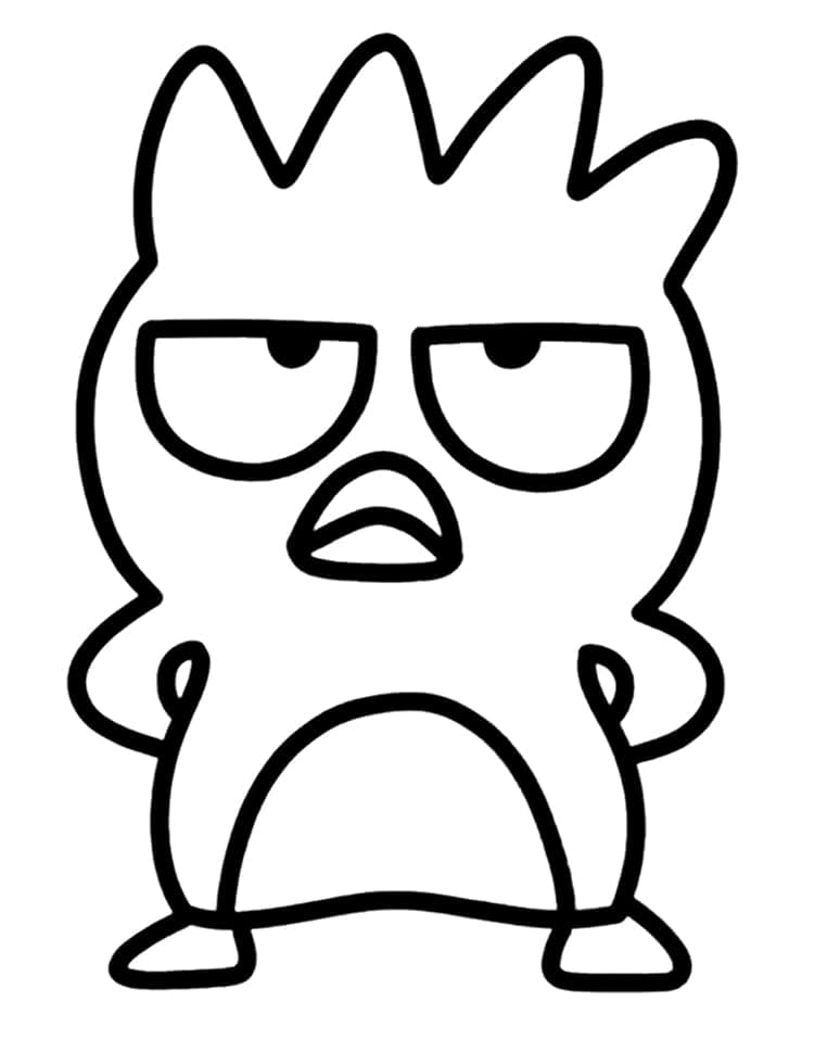 Coloriage gratuit Badtz Maru #220305 de la collection Animé et Manga à imprimer