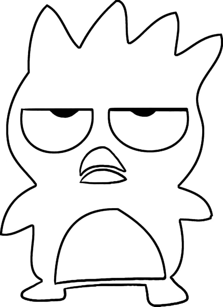 Coloriage gratuit Badtz Maru #220312 de la collection Animé et Manga à imprimer