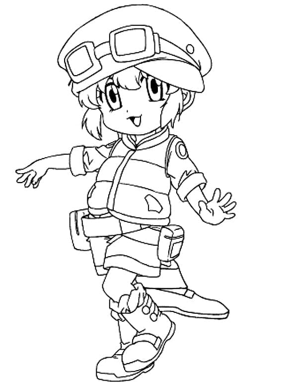 Coloriage Beyblade #184950 à imprimer gratuitement, extrait de la collection Animé et Manga