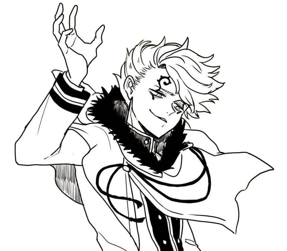 Coloriage gratuit Black Clover #208031 de la collection Animé et Manga à imprimer